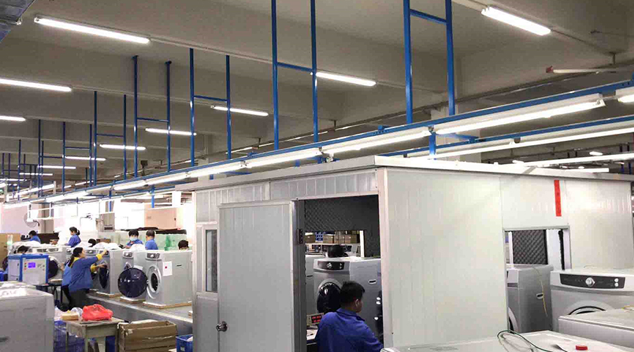 金環(huán)電器如何保證客戶收到的滾筒干衣機(jī)運(yùn)行時(shí)無異響？