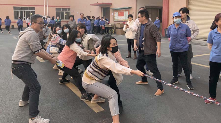 凝心聚力 辭舊迎新！金環(huán)電器開展跨年文娛活動