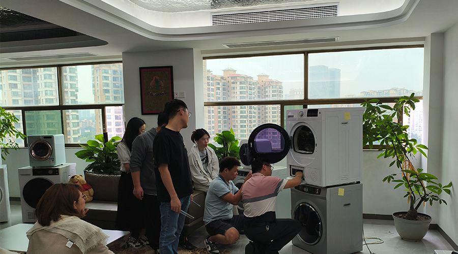 金環(huán)電器銷售部培訓，助力熱泵烘干機業(yè)務騰飛